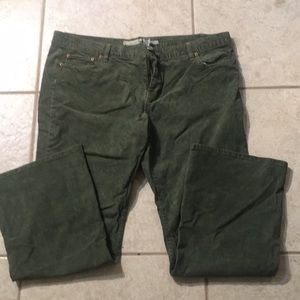 Old Navy Green corduroy pants
